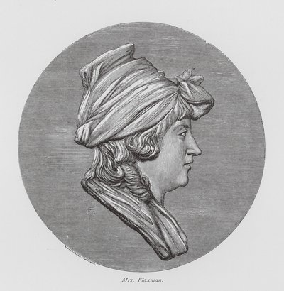 Bayan Flaxman (gravür) by English School