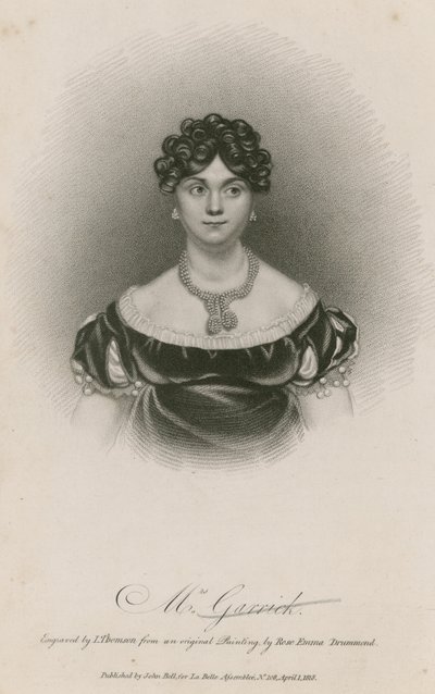 Bayan Garrick (Eva Marie Veigel) by English School
