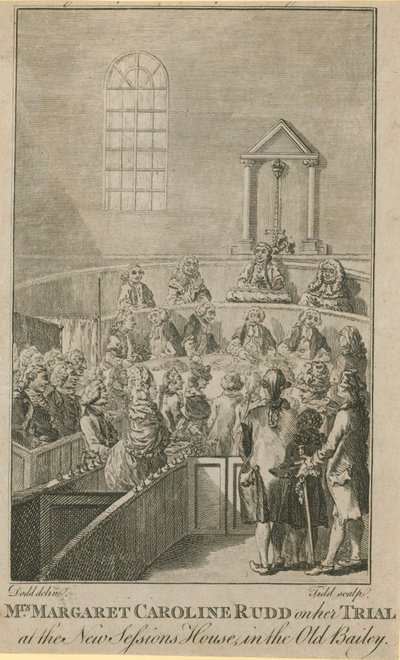 Bayan Margaret Caroline Rudd, Old Bailey