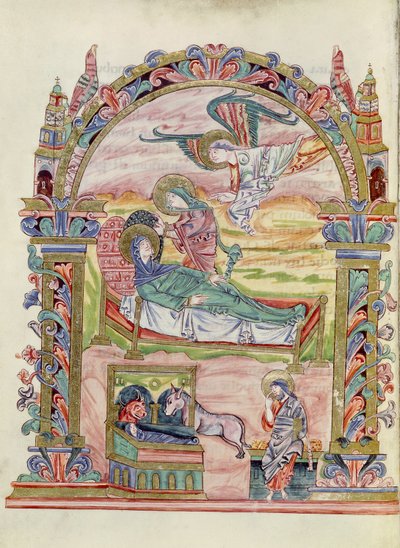 Ms 274 (Y-6) fol.32v Doğuş, Missal of Jumieges
