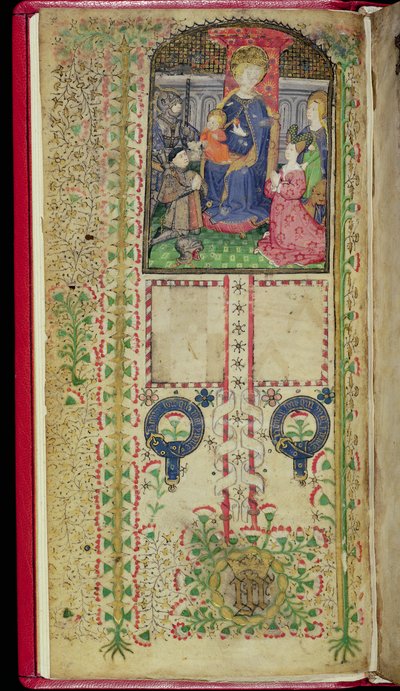 Bayan 41-1950, f.2v: Margaret Beauchamp