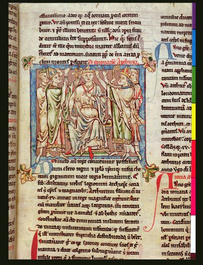Ms 6712 (A.6.89) fol.53 Kral Arthur, Flores Historiarum