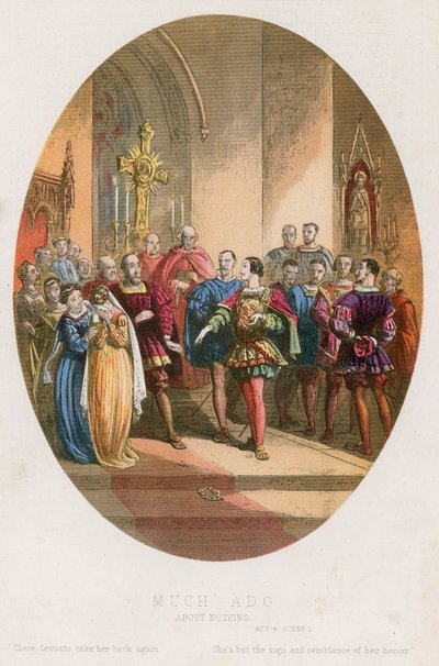Hiçbir Şey Hakkında Çok Ado, Act IV sahne i by English School