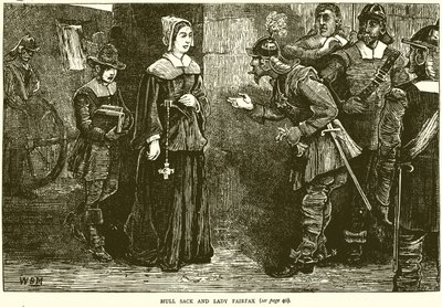 Mull Sack ve Lady Fairfax by English School