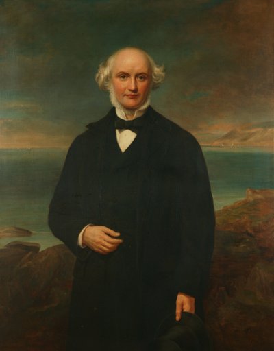 Murray Gladstone (tuval üzerine yağlıboya) by English School