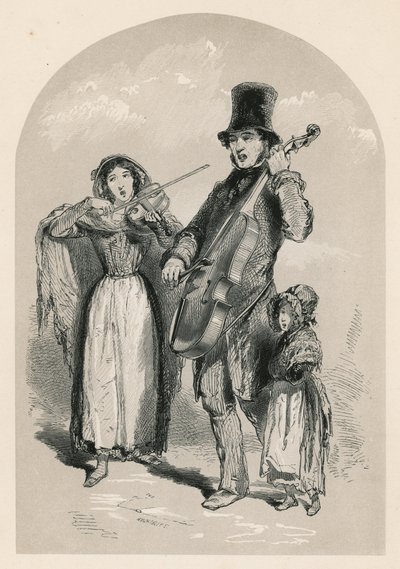 Sokakta Müzik, 1849 by English School
