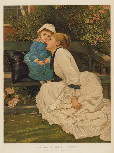Sevgilim Daha İyi! (chromolitho) by English School