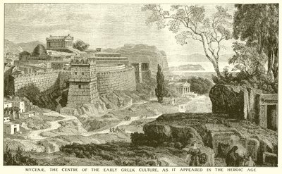 Mycenae, Erken Yunan Kültürünün Merkezi, Kahramanlık Çağı