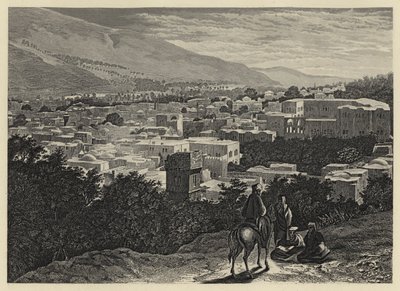 Nablus (gravür) by English School