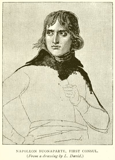 Napolyon Buonaparte, Birinci Konsolos by English School