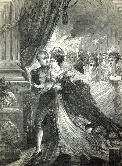 Napolyon ve Marie-Louise, Avusturya Büyükelçisi tarafından imparatorluk çiftinin evliliği onuruna 1 Temmuz 1810