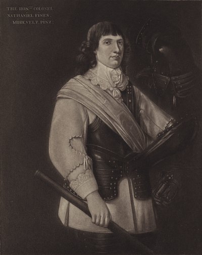 Nathaniel Fiennes, Büyük Mühür Komiseri (lito) by English School