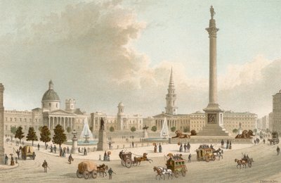 Ulusal Galeri--Trafalgar Meydanı by English School