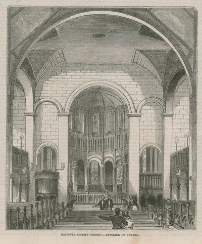 Ulusal Dernek - şapelin içi by English School