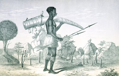 Richard F. Burton (1821-90), 1860 tarafından Orta Afrika