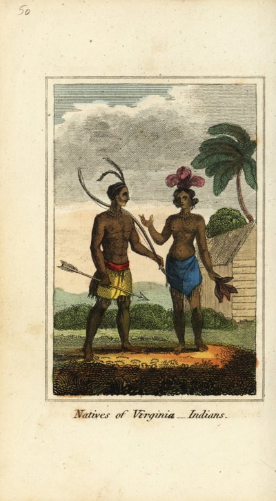 Virginia, Amerika Yerlileri by English School