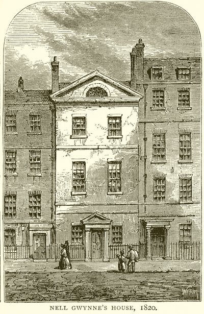 Nell Gwynnes Evi, 1820 by English School