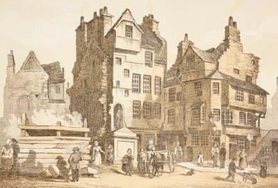 Netherbow House, Edinburgh, 1843