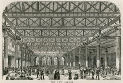 Yeni Billingsgate Pazarı by English School