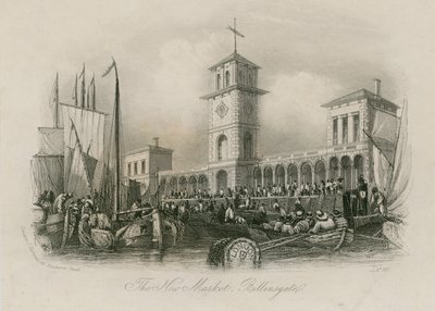 Yeni Billingsgate Pazarı by English School
