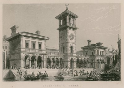 Yeni Billingsgate Pazarı by English School