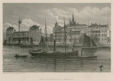 Yeni Billingsgate Pazarı by English School