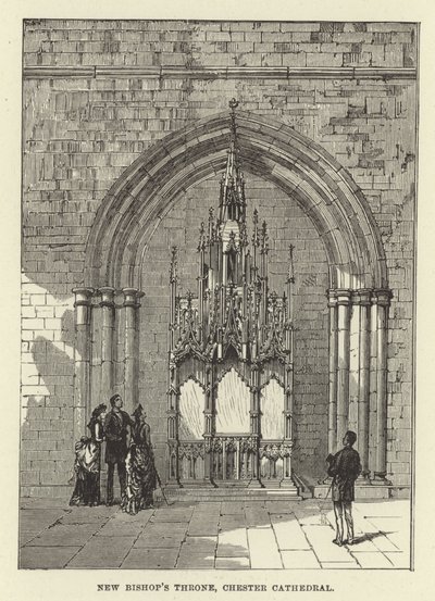 Yeni Piskopos Tahtı, Chester Katedrali by English School