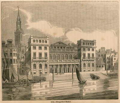 New Hungerford Pazarı, Londra by English School