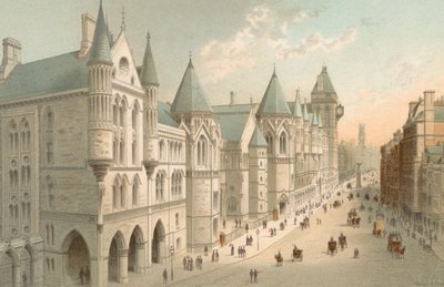 Yeni Hukuk Mahkemeleri--Fleet Caddesi by English School