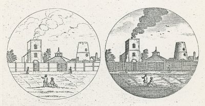 New River Head, 6 Haziran 1775 tarihli by English School