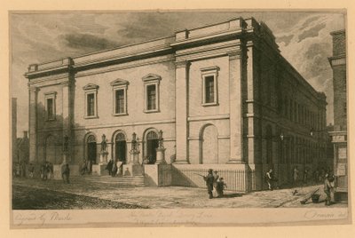 New Theatre Royal, Drury Lane, Londra; B Wyatt, Mimar by English School