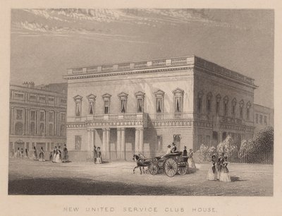 New United Service Club House, Londra by English School
