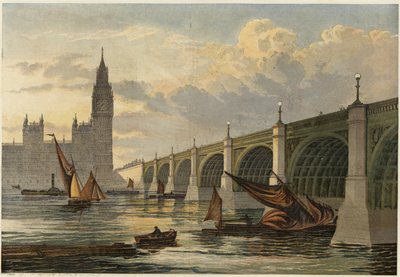 Yeni Westminster Köprüsü by English School