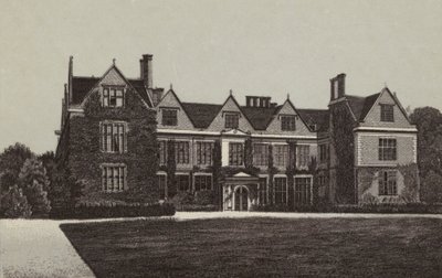 Newbury: Shaw House (lito) by English School