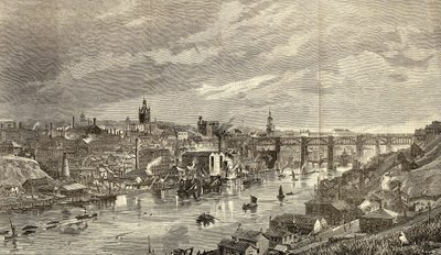 1887 yılında Tyne üzerine Newcastle by English School