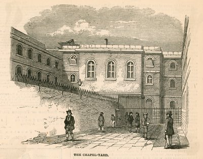 Newgate hapishanesi by English School