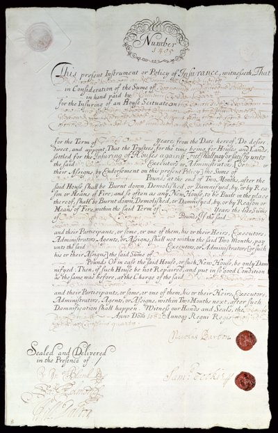 Nicolas Barbon Sigorta Poliçesi by English School