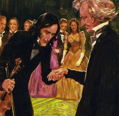 Nicolo Paganini, İtalya