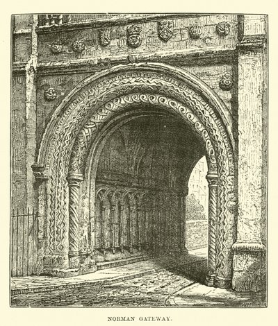 Norman ağ geçidi by English School