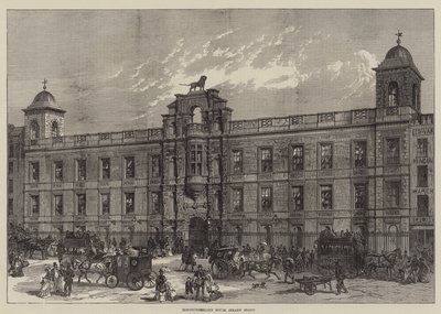 Northumberland Evi, Strand Front (gravür) by English School