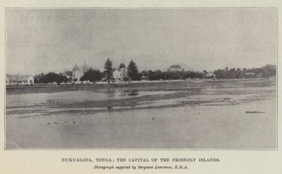 Nukualofa, Tonga, Dost Adaların Başkenti (lito) by English School