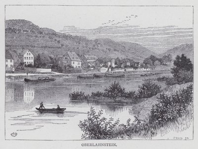Oberlahnstein (gravür) by English School
