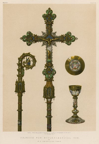 Dini Kullanıma Yönelik Nesneler, EC Trioullier, Paris by English School