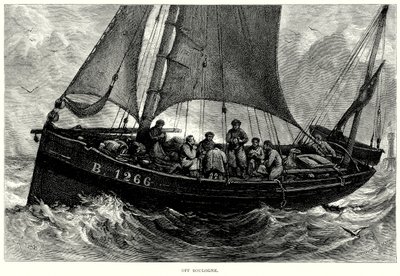 Off Boulogne (gravür) by English School