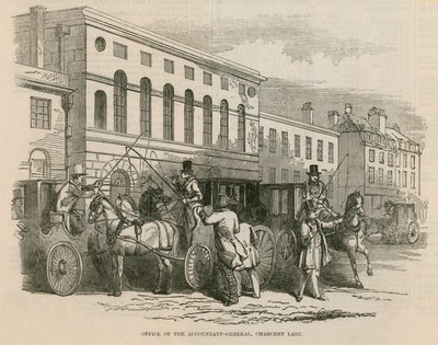 Genel Muhasebe Bürosu, Chancery Lane, Londra by English School