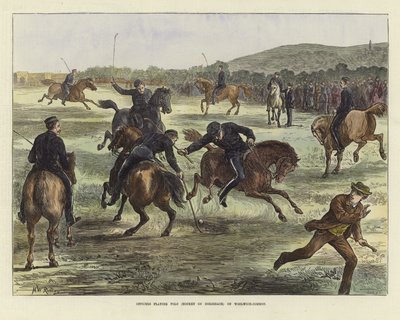 Polo oynayan memurlar by English School