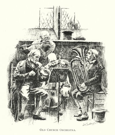 Eski Kilise Orkestrası (lito) by English School