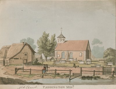 Eski Kilise, Paddington, Middlesex by English School