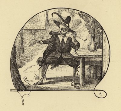 Yaşlı Hobson, John Milton (gravür) by English School