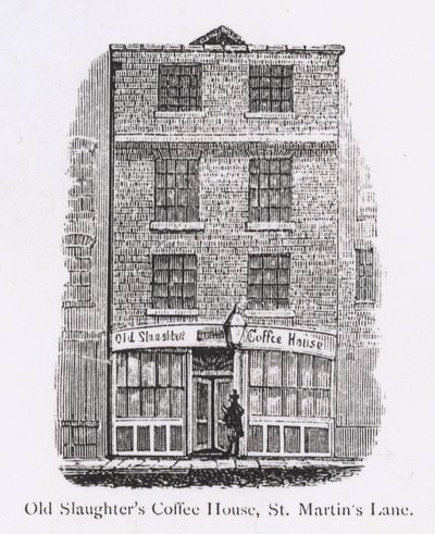 Eski Slaughters Kahve Evi, St Martins Lane by English School